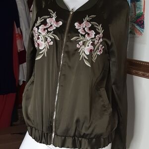 COPY - Design Lab embroidered jacket L nwot